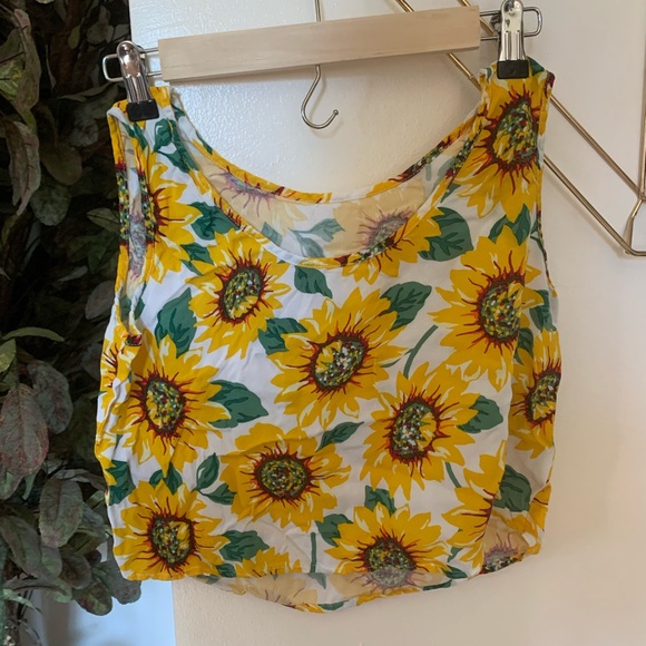 Sunflower crop top - Picture 1 of 1